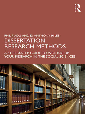 cover image of Dissertation Research Methods